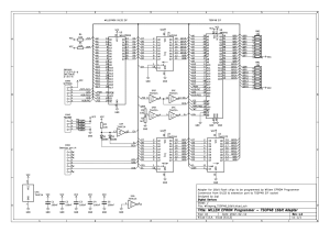 Willeprog 28FXXX 29FXXX/29LVXXX TSOP48 16 bit Adapter - Schematics