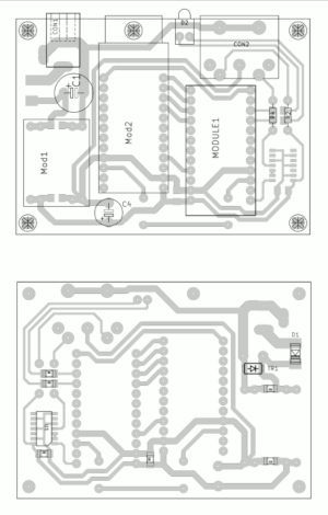 USB to MIDI converter - PCB layout