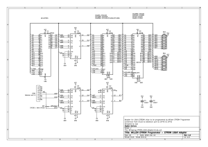 Willeprog EPROM 16bit Adapter - Schematics